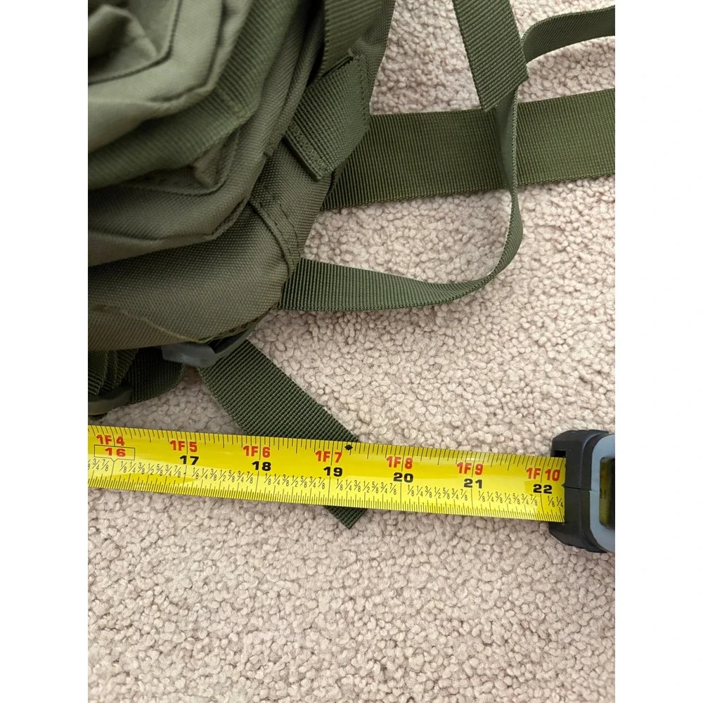 New! Ciana Men Backpack Military Tactical 40L Olive Green MOLLE Hiking School